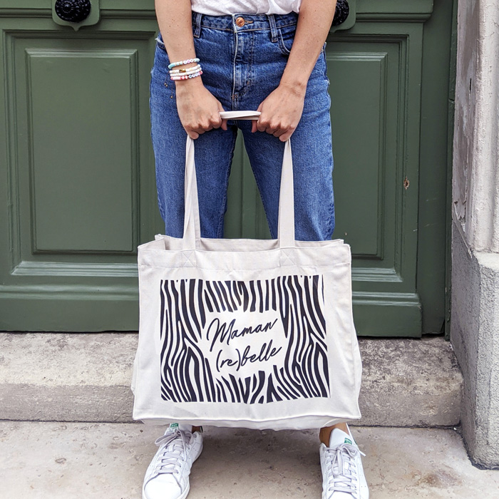Tote Bag cadeau pour maman rebelle