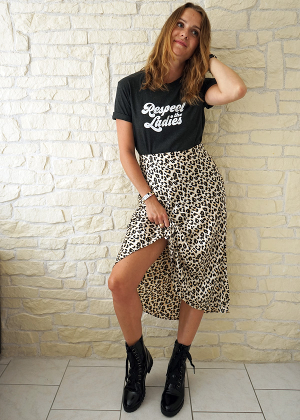 Jupe Cristina - crème leopard – Image 3
