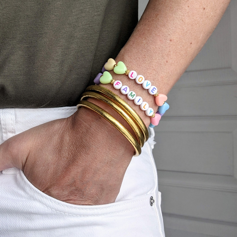 Bracelet Candy Heart (à personnaliser) – Image 2