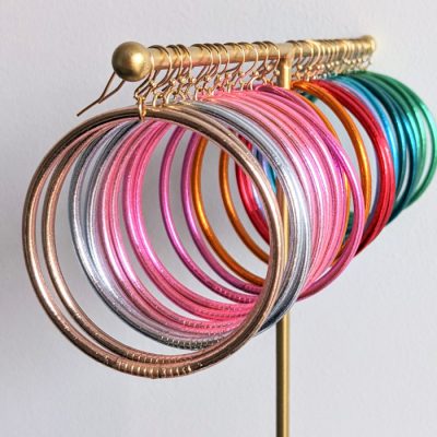 Boucles d'oreilles bouddhistes - autres couleurs
