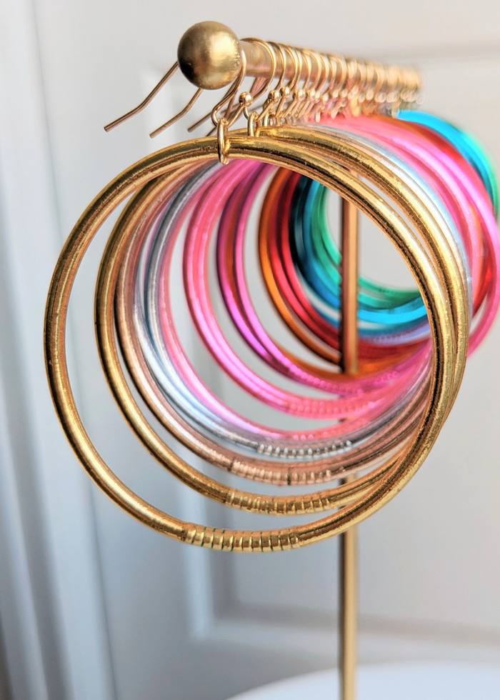 Boucles d'oreilles bouddhistes - autres couleurs – Image 5