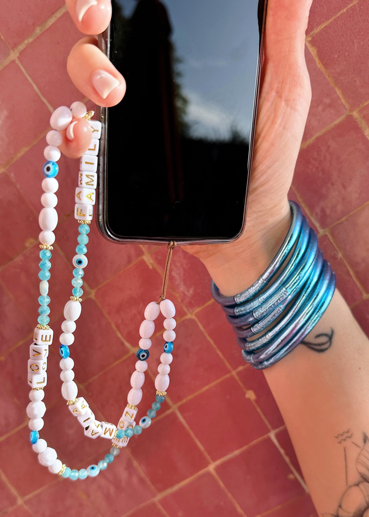 Bracelet de téléphone - Océan (à personnaliser) – Image 3