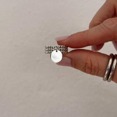 Bague Sabine - argentée