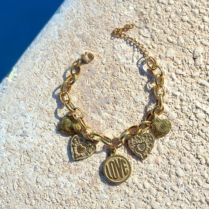 Bracelet Aphrodite (chaîne au choix) – Image 3