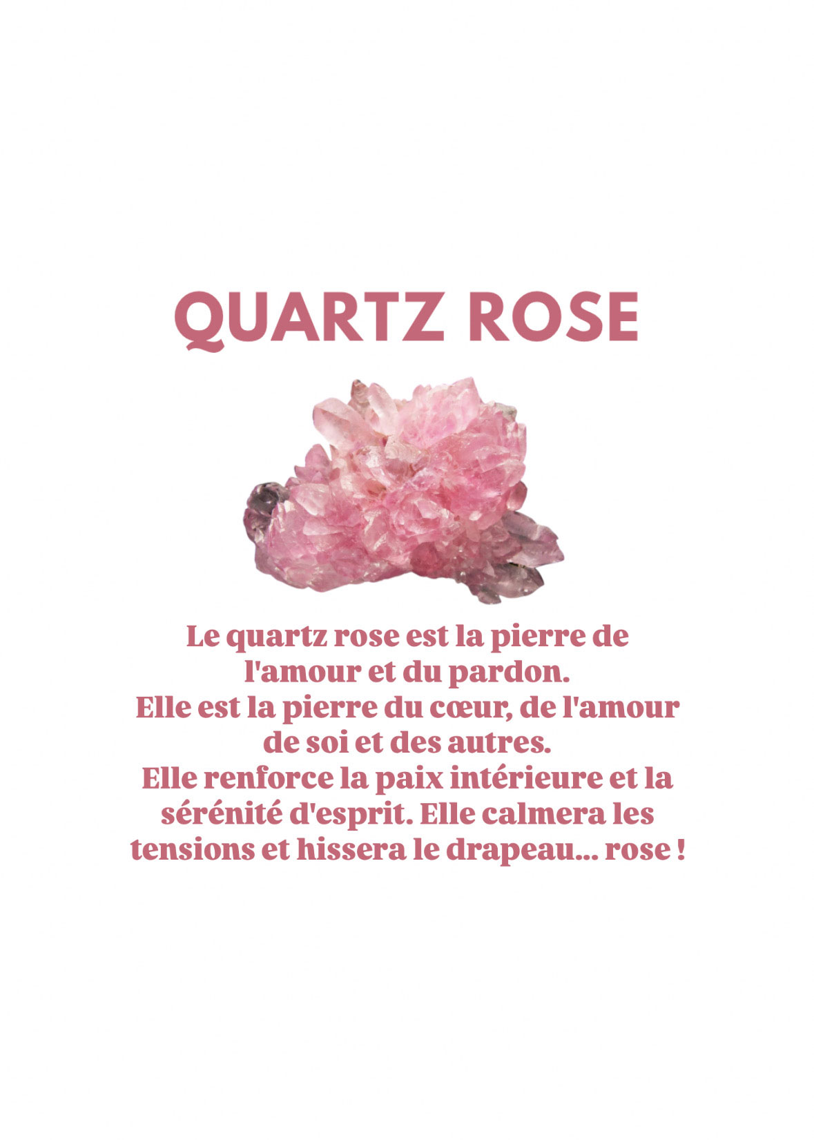 Jonc bouddhiste precious - champagne & quartz rose – Image 2