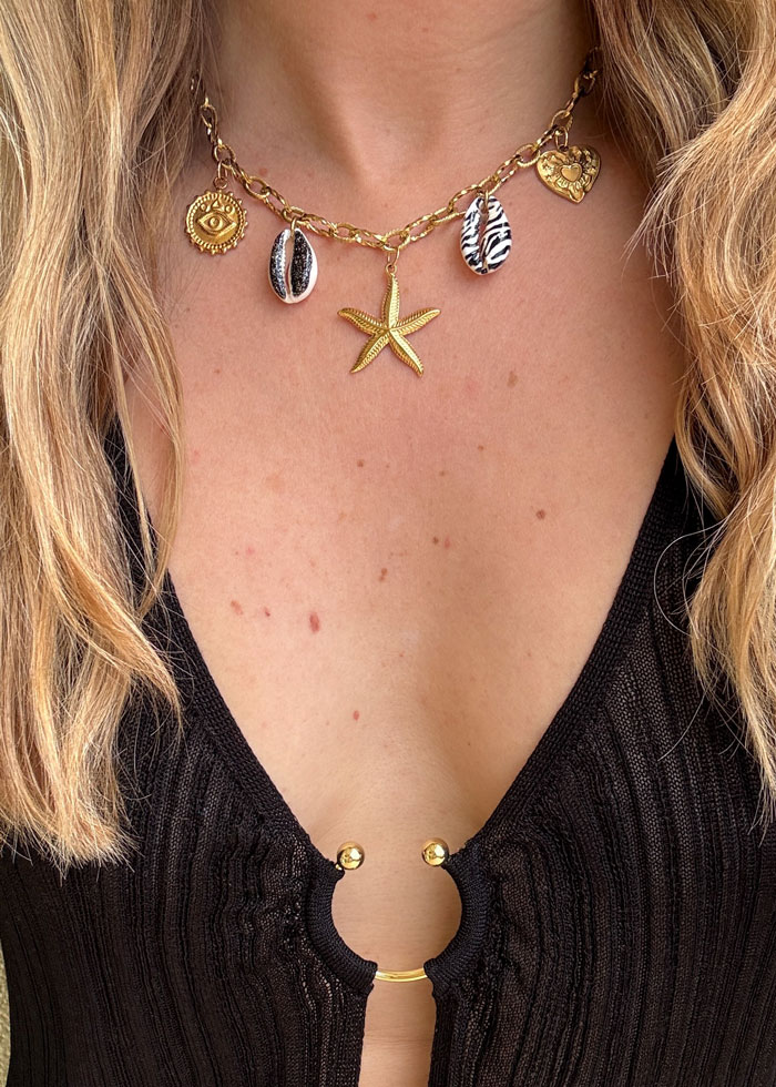 Collier Tallulah - zèbre – Image 2